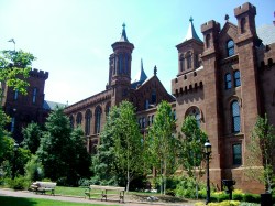 Smithsonian Castle in Washington, DC