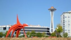 SAM and Space Needle Seattle, WA