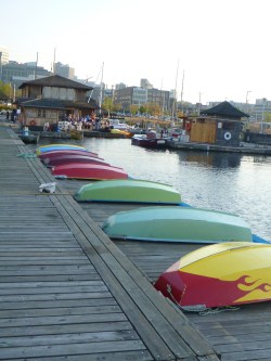 Boat rentals at Center for Wooden Boats on Lake Union in Seattle, WA