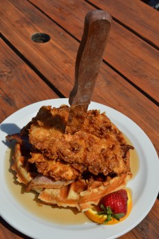 Chicken N'Waffle at NEPO 42 in Portland, OR
